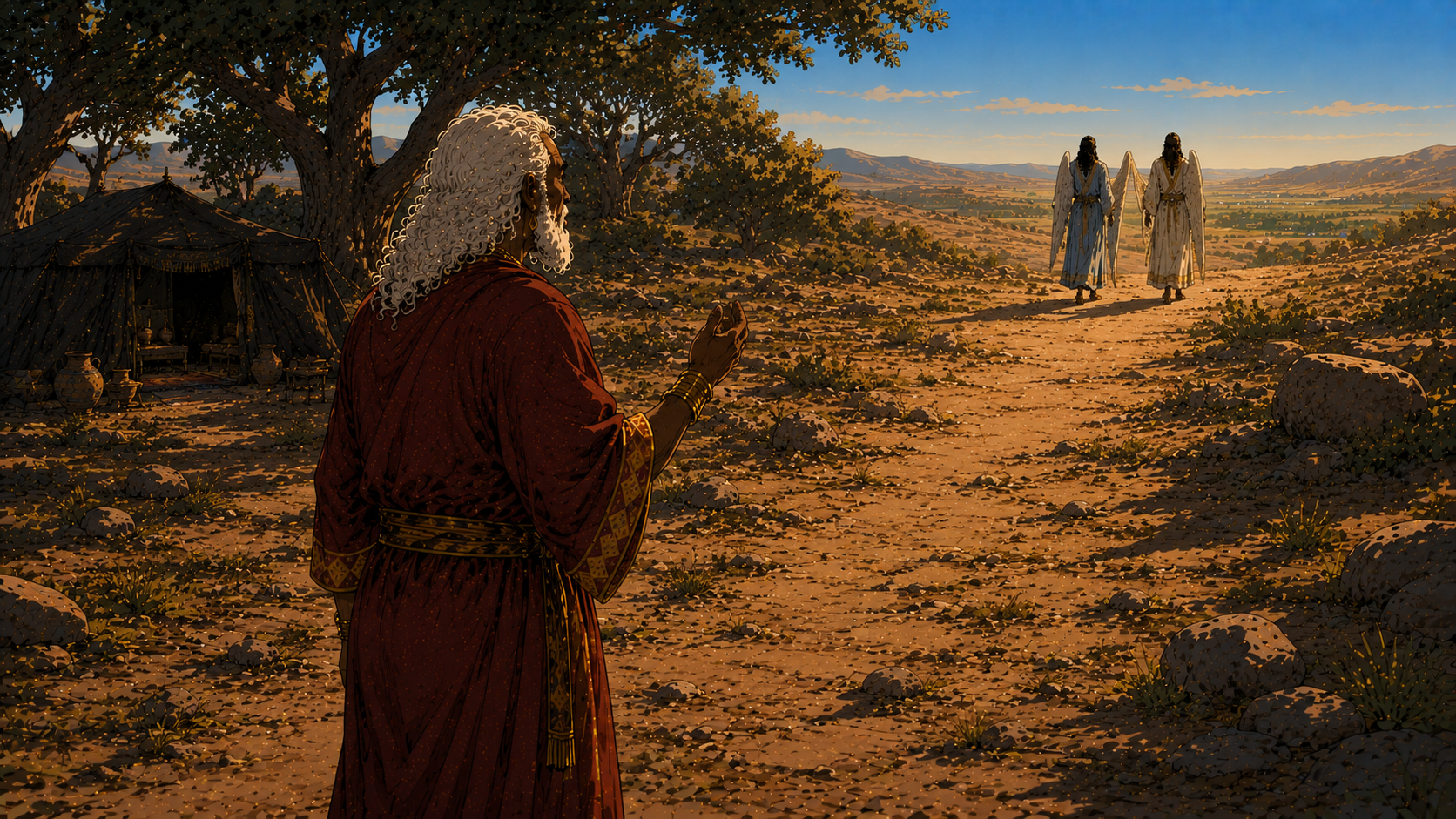 The Men Depart